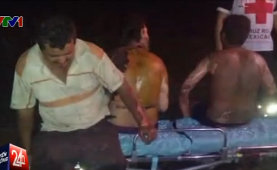 Nổ đường ống gas tại Mexico, 30 người bị thương