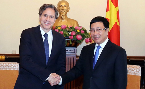 Phó Thủ tướng Phạm Bình Minh tiếp Thứ trưởng thứ nhất Bộ Ngoại giao Hoa Kỳ