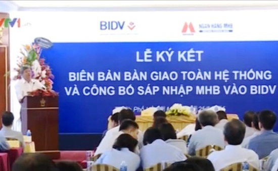 Chính thức sáp nhập MHB vào BIDV