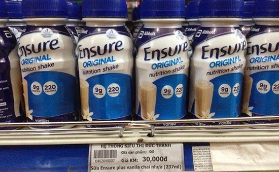 Hà Nội: Thu giữ hơn 27.000 lon sữa Ensure dạng nước nhập lậu