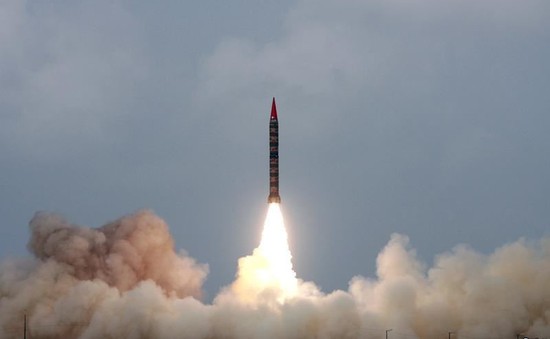 Pakistan phóng thử thành công tên lửa mang đầu đạn hạt nhân