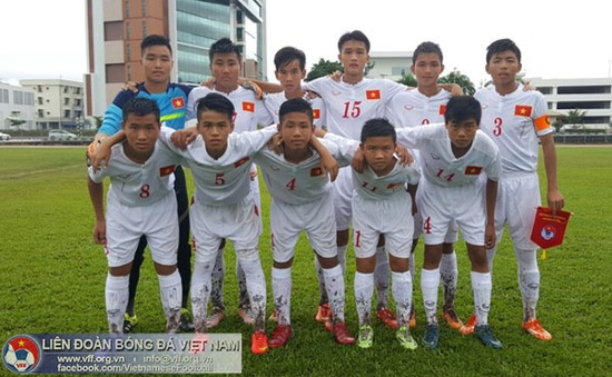 U14 Việt Nam chia tay Festival U14 châu Á bằng thắng lợi 8-0 trước Singapore