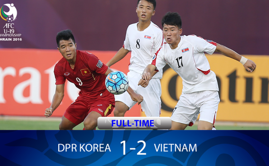 U19 Việt Nam đánh bại CHDCND Triều Tiên bằng "tinh thần tuyệt vời"