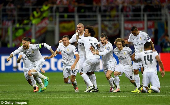 Thắng luân lưu nghẹt thở, Real Madrid lên ngôi vô địch Champions League