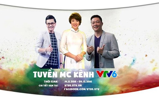 Hôm nay (14/11), cuộc thi "Tìm kiếm MC VTV6" chính thức khởi động