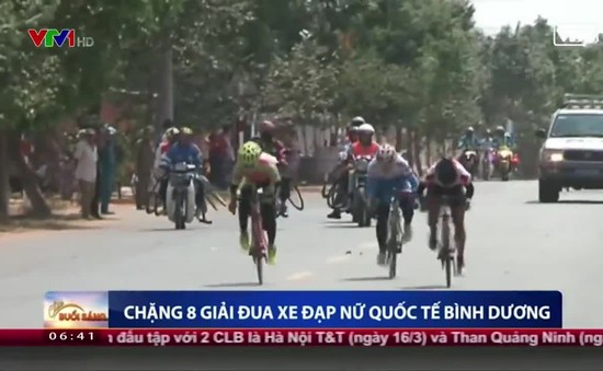 Chặng 8 đua xe đạp nữ quốc tế Bình Dương: Nguyễn Thị Thật tiếp tục áp đảo