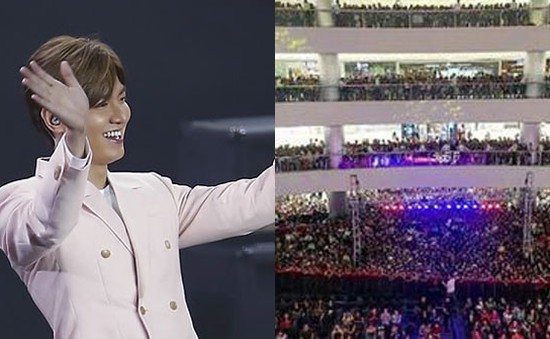 Hơn 20.000 fan Philippines "náo loạn" vì Lee Min Ho