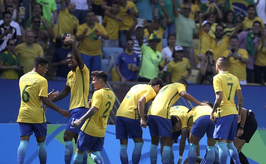 Dội "mưa" bàn thắng vào lưới Olympic Honduras, Neymar cùng Olympic Brazil tiến vào chung kết