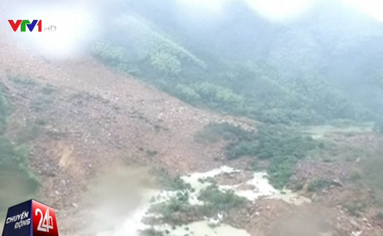 Trung Quốc: Một ngôi làng bị bão Megi vùi lấp