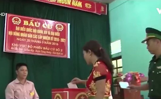145 khu vực tại Nghệ An bỏ phiếu sớm