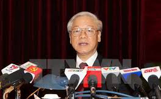 Tổng Bí thư Nguyễn Phú Trọng chủ trì hội nghị triển khai bầu cử đại biểu Quốc hội XIV