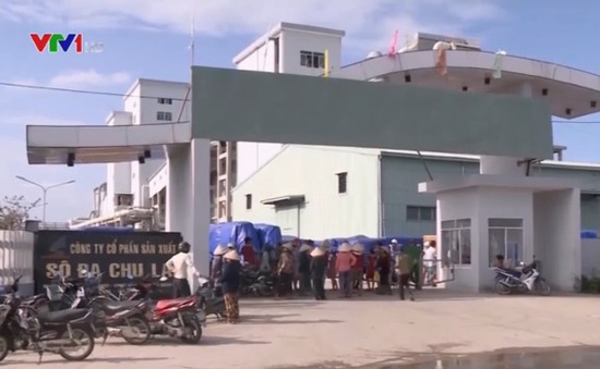 Quảng Nam: Buộc Công ty CP Sô Đa Chu Lai ngừng sản xuất