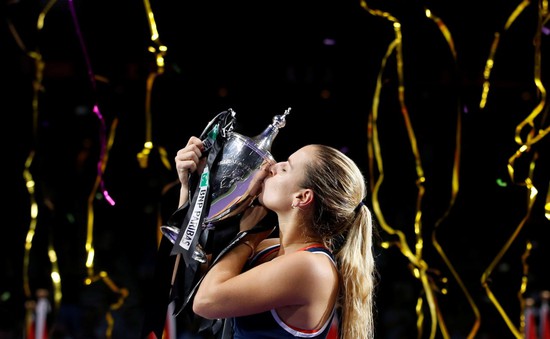 Chung kết WTA Finals 2016: Cibulkova lần đầu lên ngôi