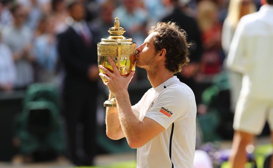 Khuất phục Raonic, Murray lần thứ 2 đăng quang trên 'sân nhà' Wimbledon