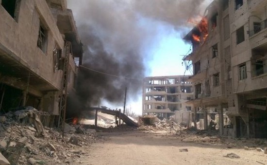 Syria: Gần 5.000 người sơ tán tránh chiến sự