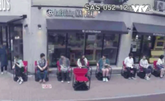Độc đáo dịch vụ ghế di động tại Nhật Bản