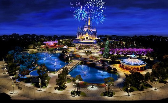 Công viên Disneyland tại Trung Quốc chính thức hoạt động