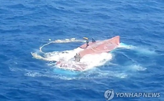 Đã tìm thấy 1 thi thể thuyền viên người Việt bị mất tích ở Hàn Quốc