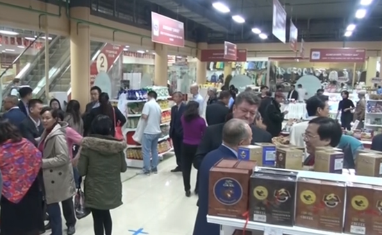Hội chợ Saigon Expo tại Moscow thu hút khách Nga