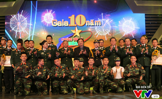 Chúng tôi là chiến sĩ: Ấn tượng với Gala kỷ niệm 10 năm lên sóng