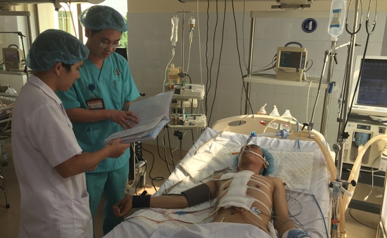 Bệnh nhân vỡ tim được phẫu thuật thành công tại phòng cấp cứu