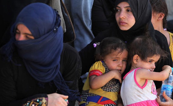 Hơn một nửa số người chạy trốn khỏi Mosul là trẻ em