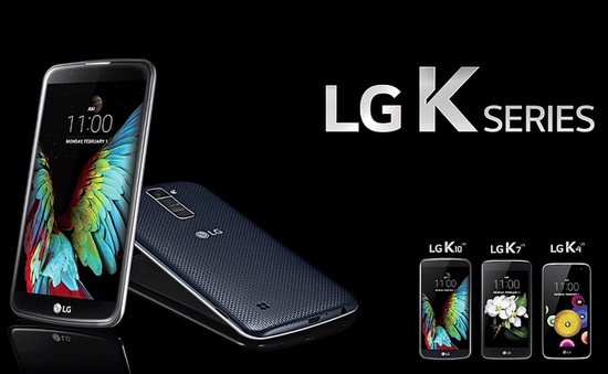 Smart phone giá rẻ LG K5 và LG K8 chính thức trình làng