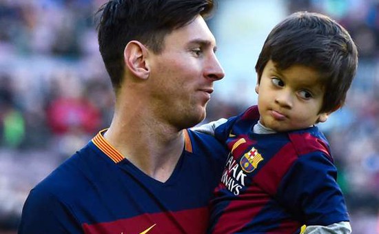 Con trai Messi không hề thích bóng đá