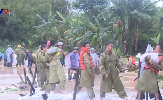 Mưa lớn tại Bình Định, hơn 1.000 ngôi nhà bị ngập