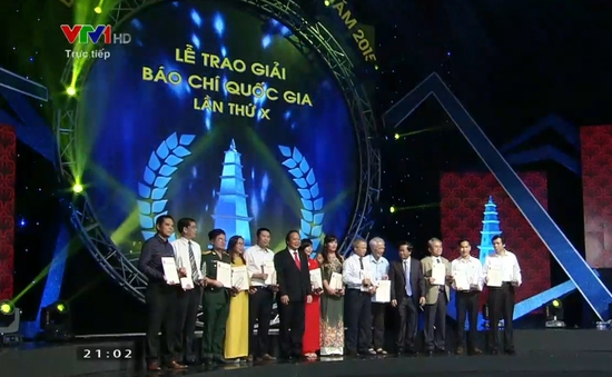 Đài THVN giành 4 giải Báo chí Quốc gia 2015