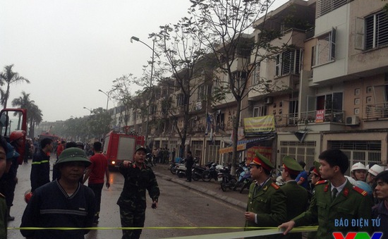 Không còn vật liệu nổ tại hiện trường vụ nổ ở Văn Phú, Hà Đông
