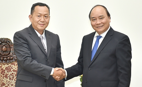 Thủ tướng tiếp Tổng Giám đốc Thông tấn xã Pathet Lào