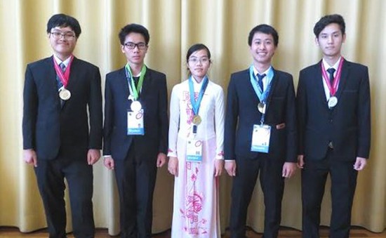 Việt Nam giành 2 Huy chương Vàng Olympic Vật lý quốc tế 2016