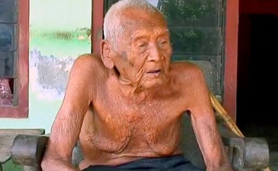 Cụ ông Indonesia 145 tuổi có thể là người già nhất thế giới