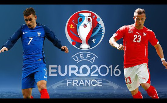 EURO 2016, Pháp – Thuỵ Sĩ: Cuộc chiến ngôi đầu (2h00 ngày 20/6 trên VTV3 & VTV3HD)