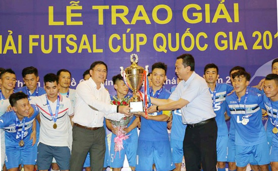 CLB Thái Sơn Nam vô địch Giải Futsal Cúp Quốc gia 2016