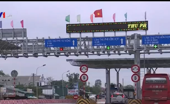 Bắt đầu thu phí đường bộ trạm Phú Bài