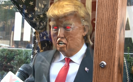 Thú vị robot "thầy bói" Trump tại Mỹ