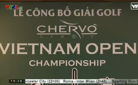 Lễ công bố giải vô địch golf Chervo Việt Nam mở rộng 2016
