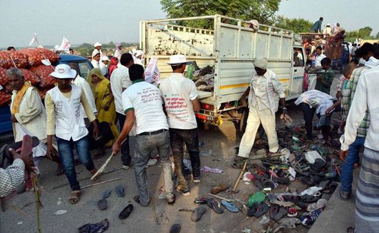 Hàng chục người chết trong vụ giẫm đạp tại Ấn Độ