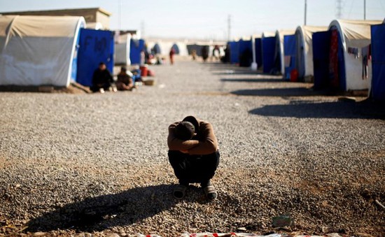 Người dân Iraq sống chật vật trong trại tị nạn