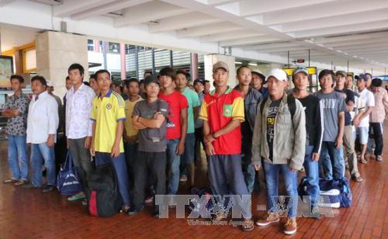 Indonesia trao trả 49 ngư dân Việt Nam
