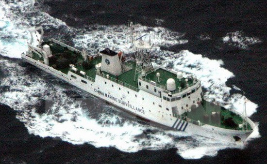 Tàu do thám của Hải quân Trung Quốc xâm nhập lãnh hải Nhật Bản