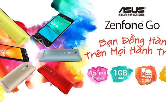 Đa sắc màu, giá tốt cùng ASUS ZenFone Go phiên bản mới