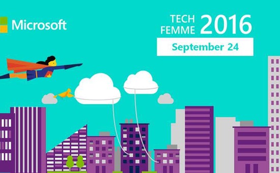 Microsoft TechFemme 2016 khơi dậy niềm đam mê CNTT của các nữ sinh