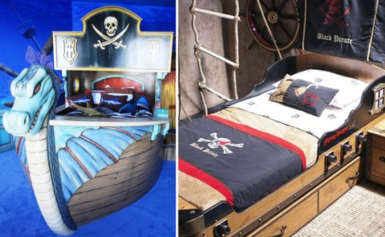 Muốn thử cảm giác làm cướp biển, hãy ngủ trên những chiếc giường này
