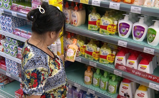 Nhiều sản phẩm nước rửa tay tại Việt Nam chứa Triclosan và Triclocarban