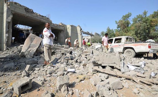 Yemen: 14 người thiệt mạng trong vụ không kích