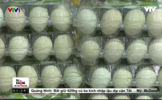 Cận cảnh công nghệ sản xuất trứng gà vỏ xanh