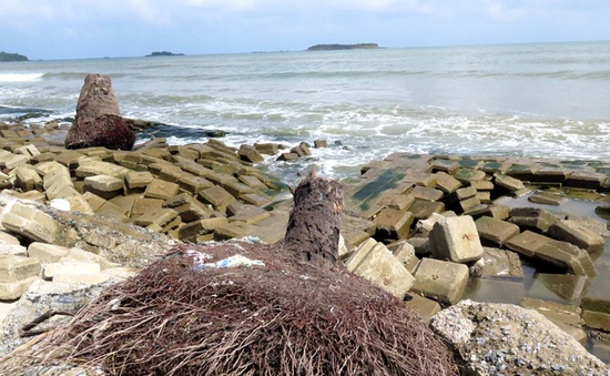 21,5 tỷ đồng xây kè chống sạt lở ở biển Tam Hải, Quảng Nam